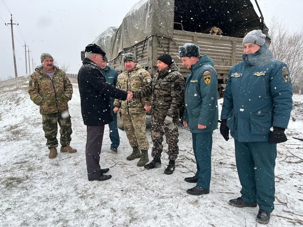 К бойцам отправлена очередная партия гуманитарной помощи.